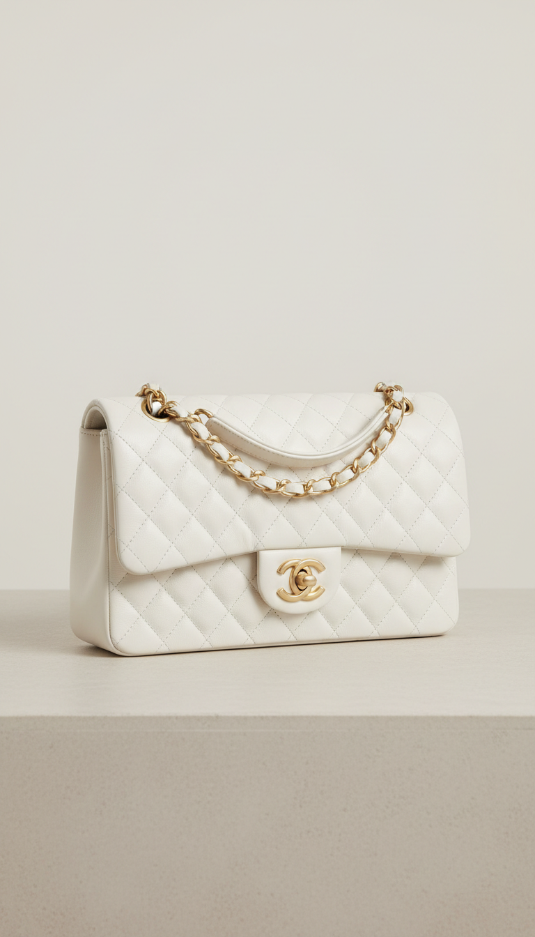 Chanel Classic Flap Bag in Caviar Leather