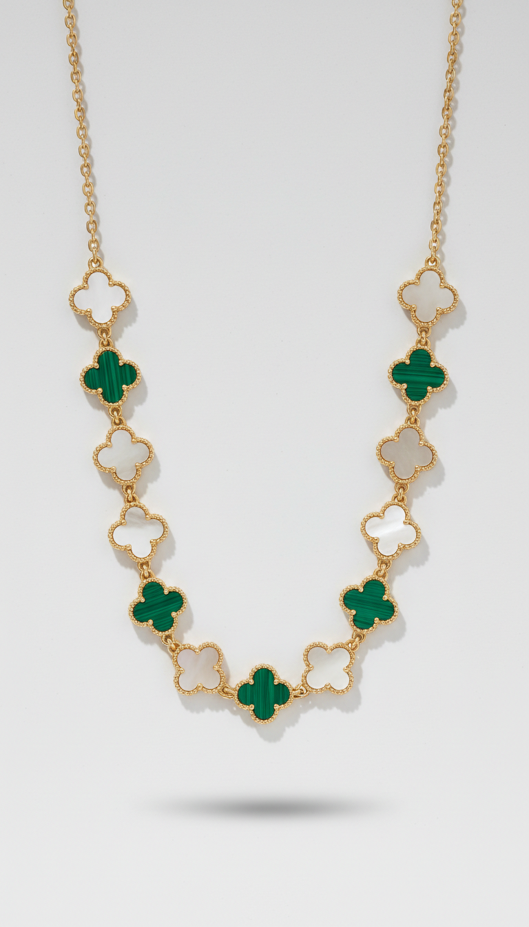 Van Cleef & Arpels Alhambra Necklace with Mother-of-Pearl