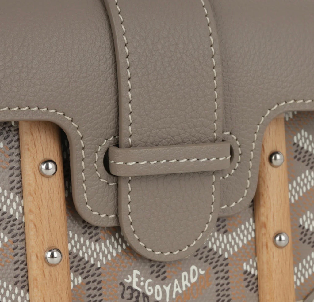 Goyard Saïgon Mini, stitching detail